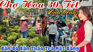 CHỢ HOA 30 TẾT GIÁ RẺ NHƯ CHO, Bà Con BÁN ĐỔ BÁN THÁO Trước Giờ Trả Mặt Bằng Về Ăn Tết | KPVL