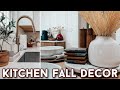 FALL KITCHEN MAKEOVER | SMALL KITCHEN DECORATING IDEAS &amp; FALL TABLESCAPE | 2023 FALL DECORATE W/ ME