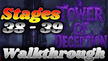 Tower of Deception 38 & 39 Walkthrough 🔥 Full Guide!