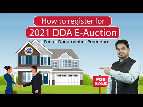 How to register for 2021 DDA Auction | Documents Required | Registration | Tushar Goyal