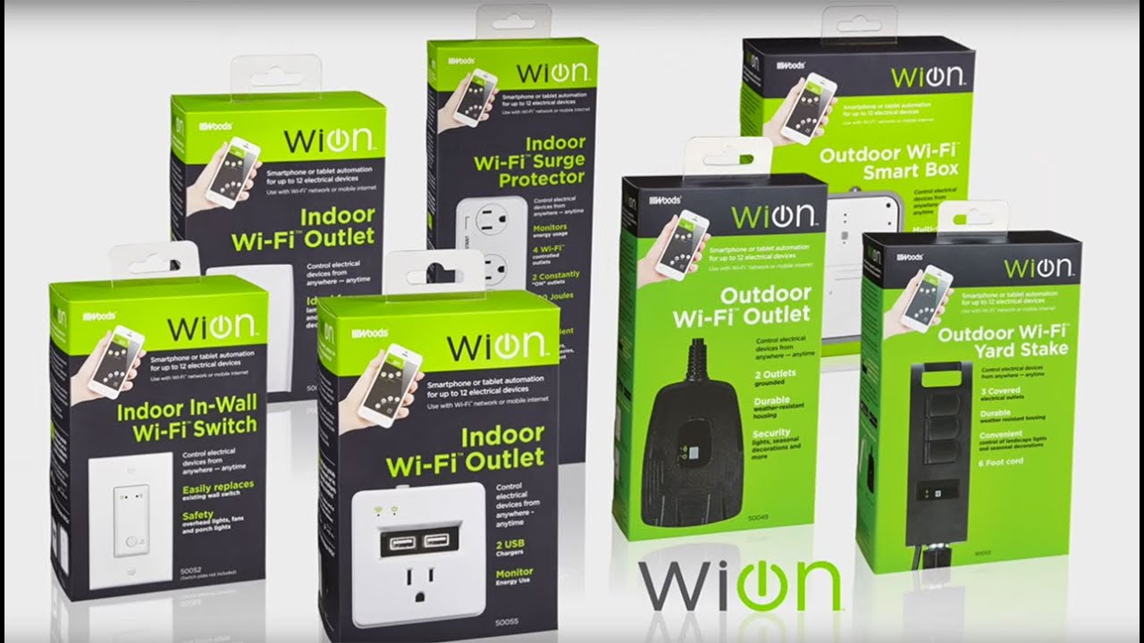 Woods WiOn Smart Switches 