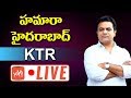 LIVE: KTR speech at Nizampet; Mana Hyd., Man Andhari Hyd.
