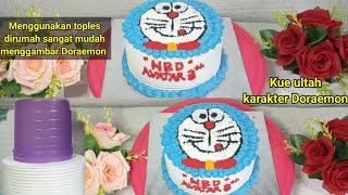 Kue ulang tahun karakter Doraemon