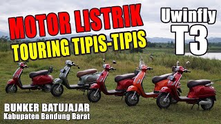 Touring Motor Listrik Uwinfly T3, Bunker Batujajar, Kabupaten Bandung Barat