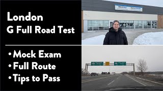 London G Full Road Test - Full Route & Tips on How to Pass Your Driving Test