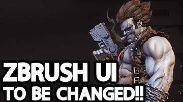 Zbrush UI is Going to Be Changed Soon?!