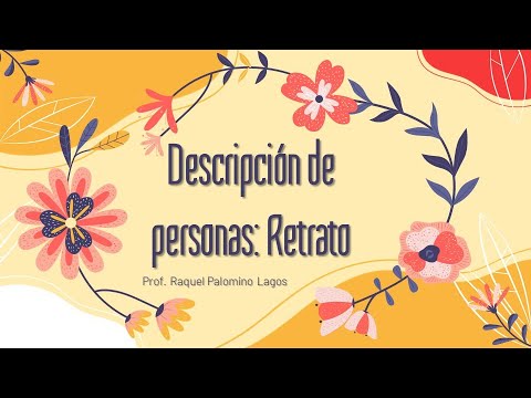 Video: Cómo Escribir Un Retrato Histórico De Una Persona