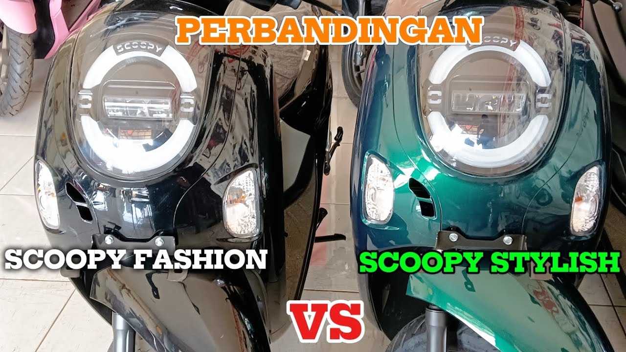 PERBANDINGAN 💥 SCOOPY FASHION 2026 VS SCOOPY STYLISH 2026