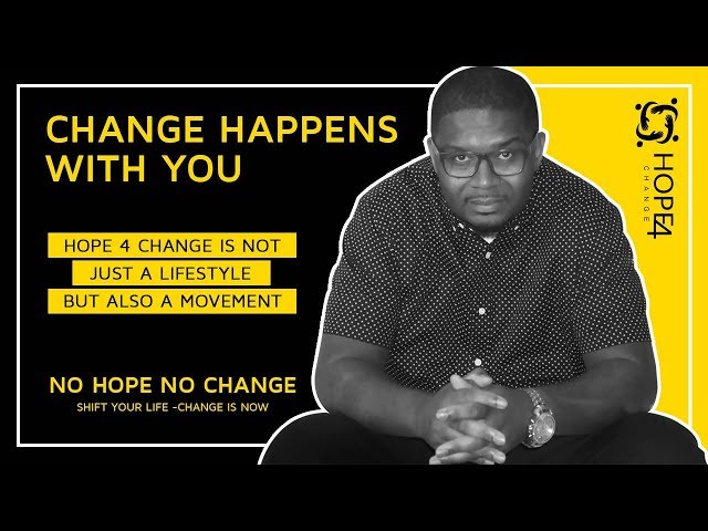 Change Happens With You! Live Stream!