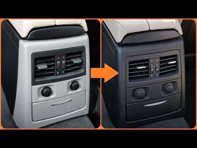 Changing the Car Interior Color from Tan to Black with ColorBond – Colorbond  Paint