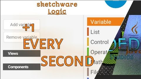 Increase by 1 every second | number variables logic