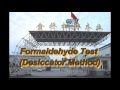 Formaldehyde test desiccator methodsonglinfloor