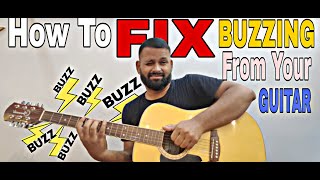 How To Fix Buzz Problem in Your Guitar | Fix Guitar String Rattling Problem | In Hindi screenshot 3