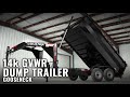 Walk Around: 14K LB GVWR Gooseneck Dump Trailer | Texas Pride
