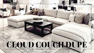ASHLEY FURNITURE TANAVI COUCH UPDATE | UPDATE, REVIEW, AND HONEST THOUGHTS | CLOUD COUCH DUPE