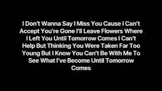Here At Last - Until Tomorrow Comes (Lyrics)