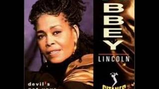 Abbey Lincoln Tribute - A Legendary Jazz musician has died, Aug. 6th, 1930 ~ Aug. 14th, 2010