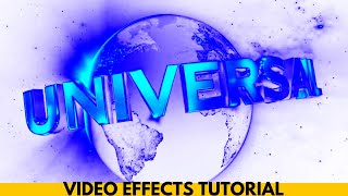 (VIDEO TUTORIAL) UNIVERSAL STUDIOS Intro IN DIFFERENT Effects PART 4 - SUPER Cool Audio/Video Edit