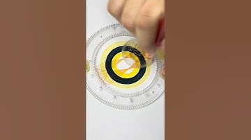 Relaxing ASMR Spirograph Drawing | Satisfying Spiral Sounds for Mind! #art #shorts #spirograph #asmr