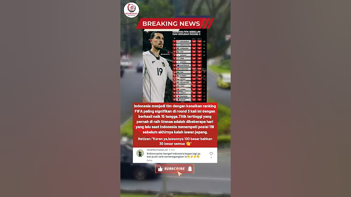 Indonesia Berhasil Memanjat Paling Tinggi Bulan Ini🔥#timnasday #timnasindonesia #pssi #trending #fyp