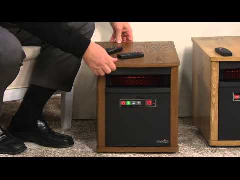 Duraflame Powerheat Portable Infrared Quartz Heater with Jennifer Coffey -  YouTube