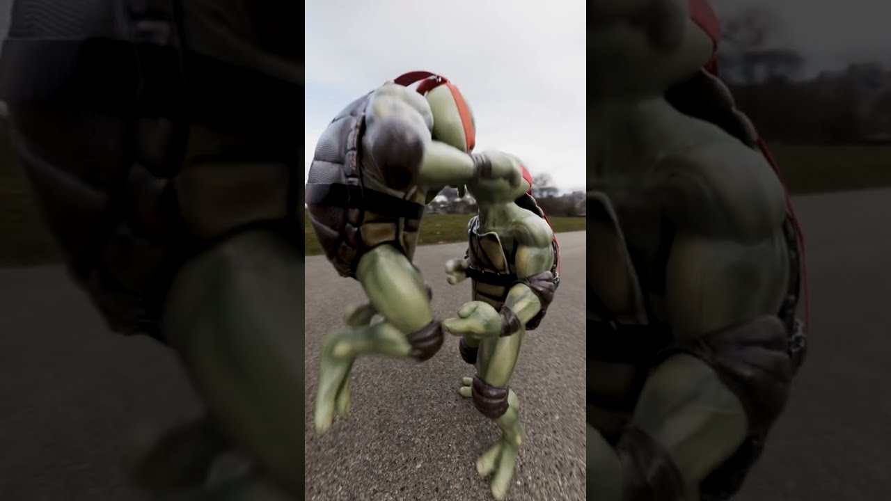 “Turtle Whacks” #ninjaturtles #tmnt #leonardo #michelangelo #donatello #raphael #🐢 #family  #4k