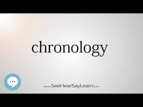 access youtube chronology words