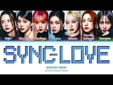 KEP1ER (케플러) - 'Sync-Love' Lyrics (Color Coded Lyrics Eng/Rom/Han/가사)