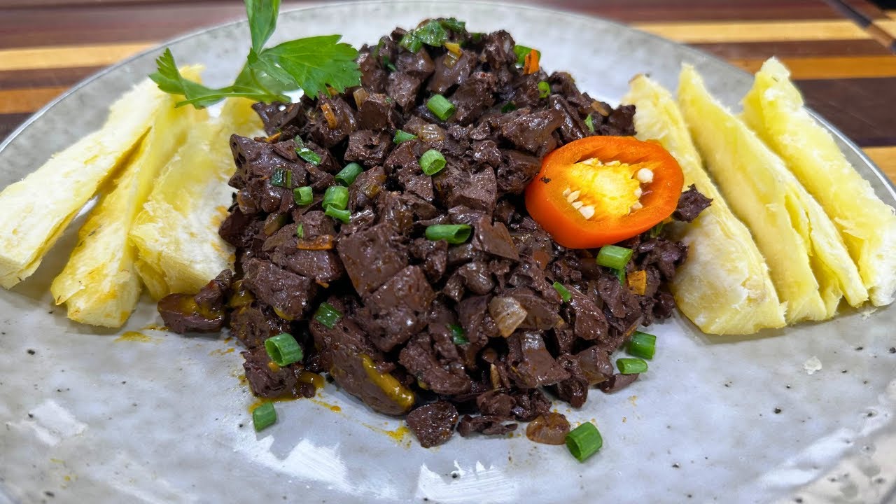 Preparamos una decliciosa y nutritiva SANGRECITA