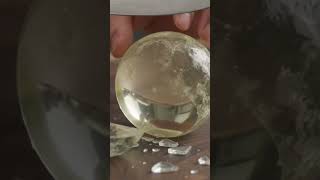 Asmr Moon cutting video Ai glass #transformers #ai #experiment #robosenoptimusprime  #moonlight