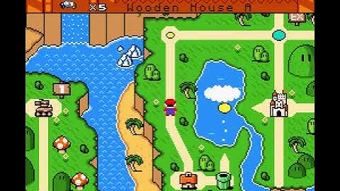 SMW Custom Overworld: World 1 - Mushroom Country