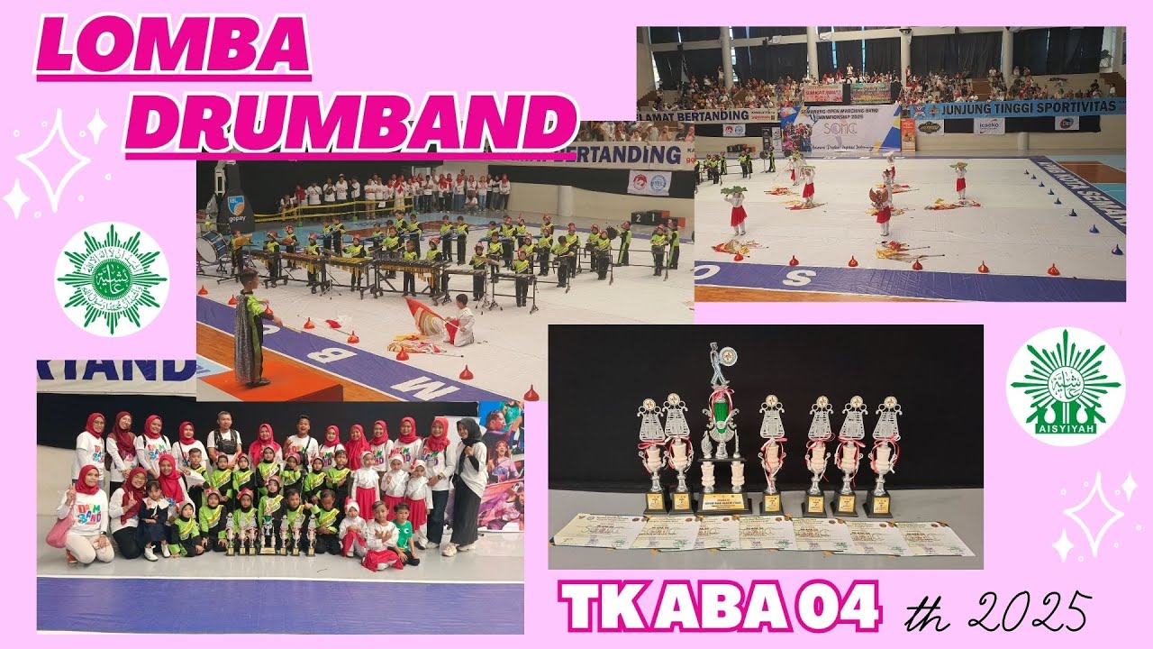 TK ABA 04 SEMANGAAAT!!! - Lomba Drumband TK ABA 04 Th 2025
