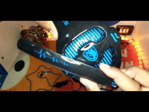 MY NEW GAMING HEAD SET SADES SA-810 UNBOXING AND REVIEW