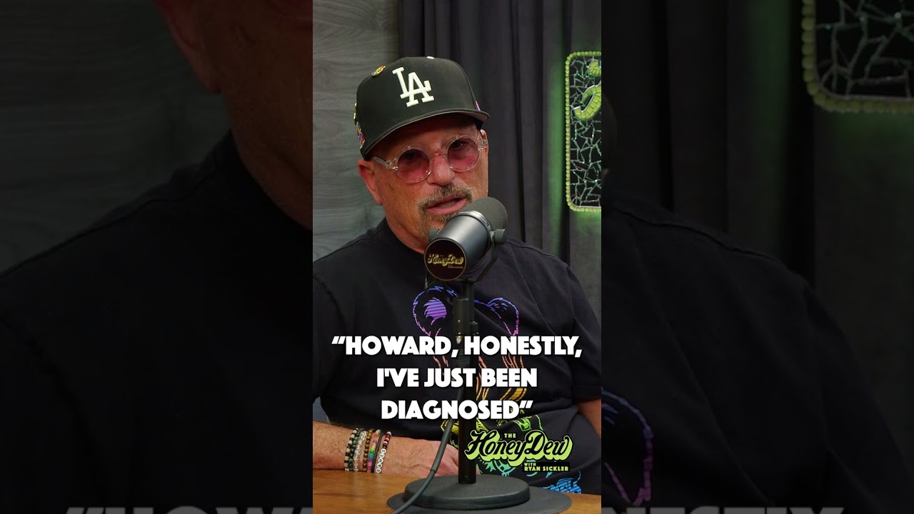Admitting you have a mental disorder on Howard Stern
