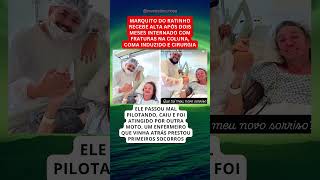 MOMENTO ESPERADO: Marquito do Ratinho recebe alta após fraturar coluna em acidente
