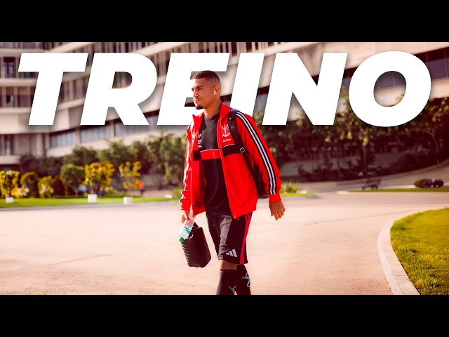 FLAMENGO TREINA FORTE E DESEMBARCA EM BELO HORIZONTE