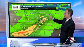 Warm weekend, then tracking rain next week