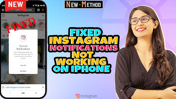 Fixed Instagram Notifications not working on iPhone 2025 [ 5 Easy Way ]