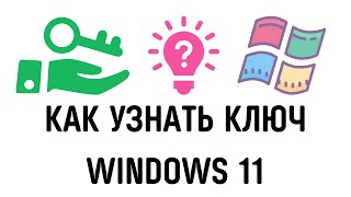 Как узнать ключ продукта windows 11