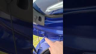 Rear spoiler rattle fixed!