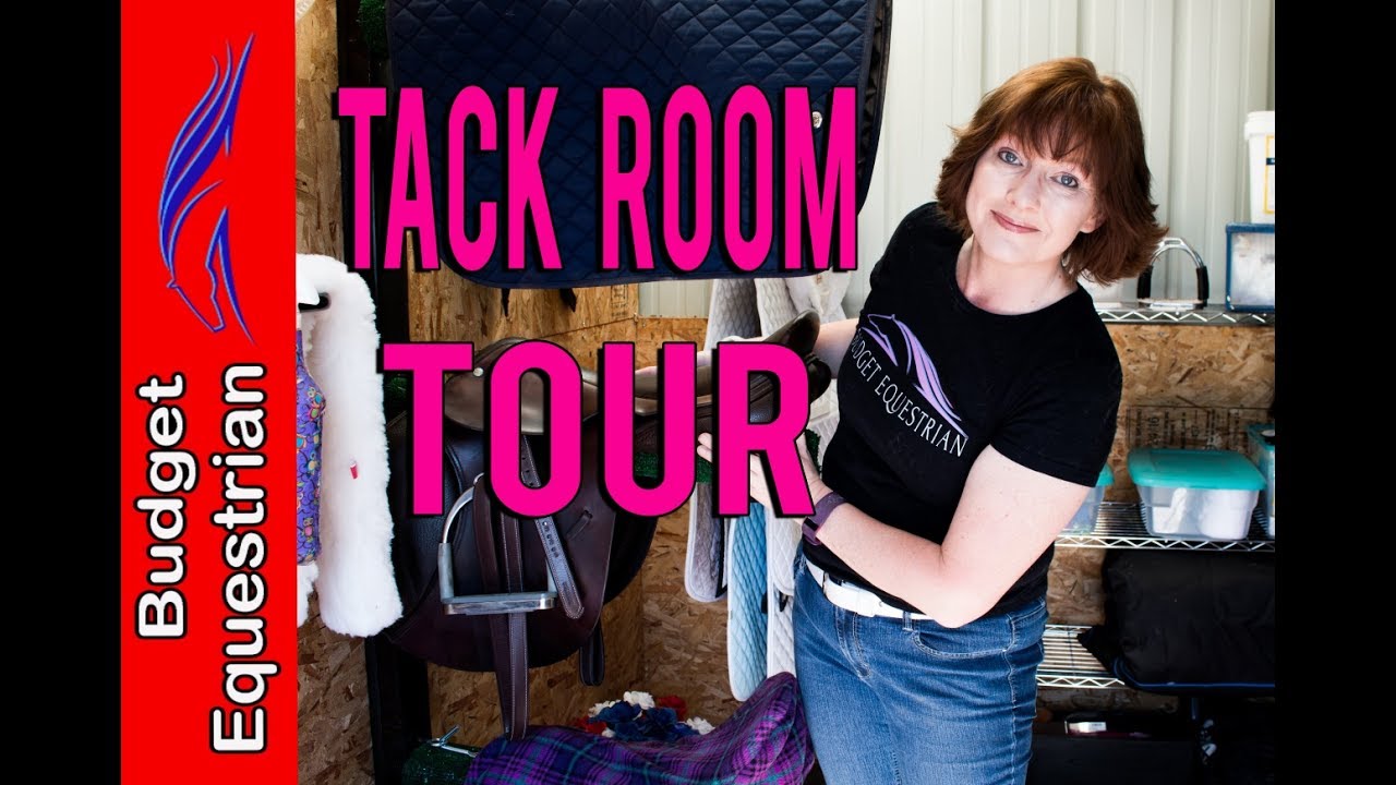 Tack Room Tour | Budget Equestrian - YouTube