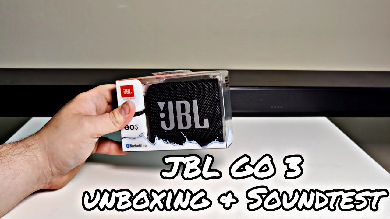 JBL GO 3 Review & Unboxing  Sound Tests Included ($40) 