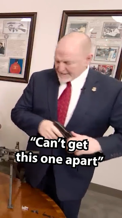 FAIL!! ATF “Firearms Expert” can’t take apart basic pistol #funny #pewpew #fails #guns