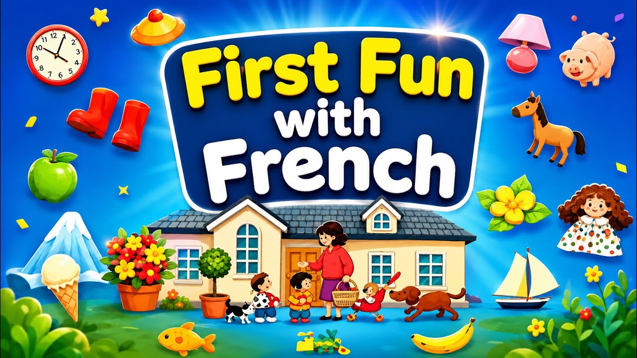 First Fun With French | Full Educational - YouTube