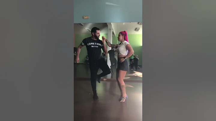 Demonstrao bachata com Lus Nunes e Ana Oliveira