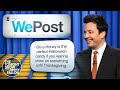 WePost: Halloween Candy, Crunchy Leaves | The Tonight Show Starring Jimmy Fallon