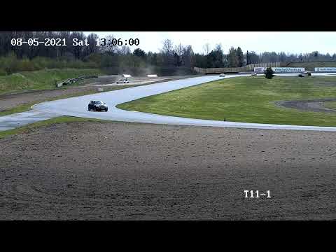 Toyota Yaris GR big crash on track day