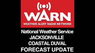 JACKSONVILLE AND COASTAL DUVAL COUNTY FLORIDA FORECAST - UPDATE