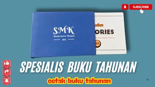 Contoh Buku Tahunan SMK dengan SOFTCASE - paket kecil