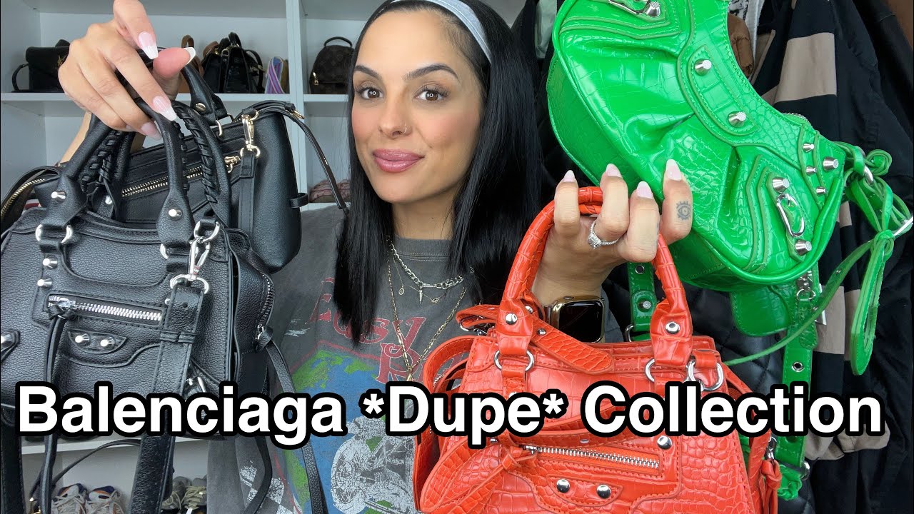 Uforenelig Ung Synlig Balenciaga Bag Dupe collection | elle be | - YouTube